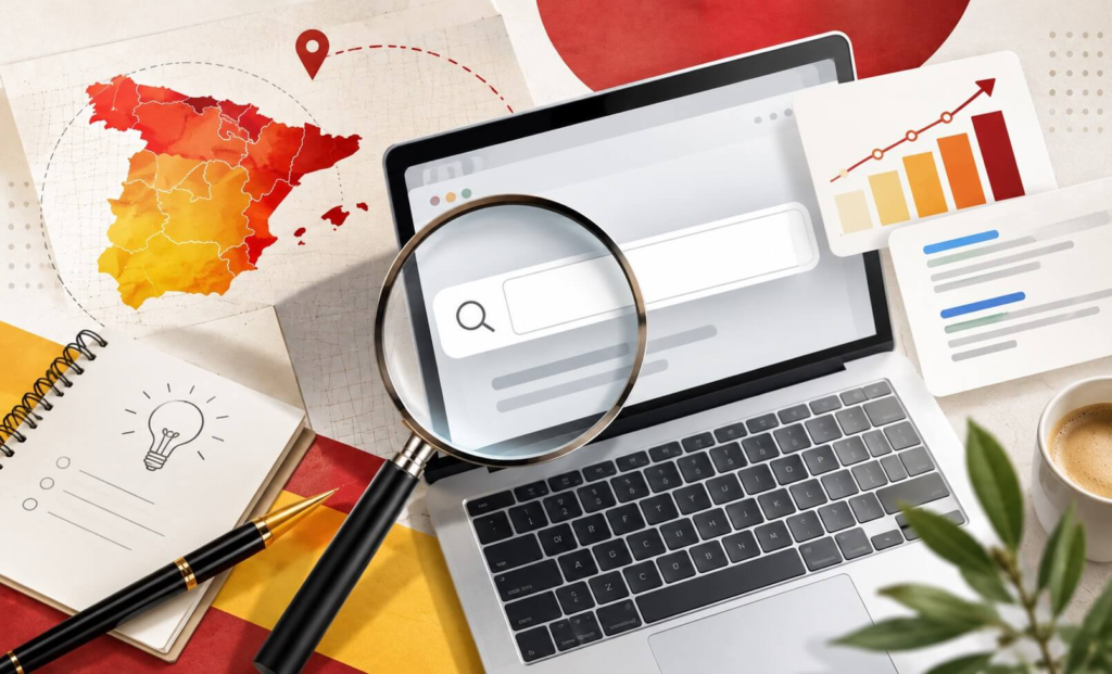 analisis y búsquedas de contenidos digitales orientados al mercado español.